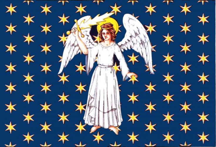 Vlajka obce Andělská Hora