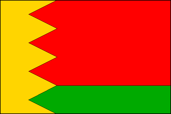 Vlajka obce Děpoltovice