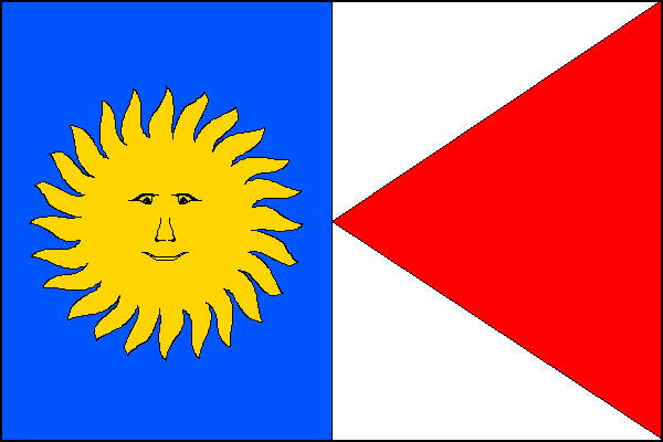 Vlajka obce Radonice