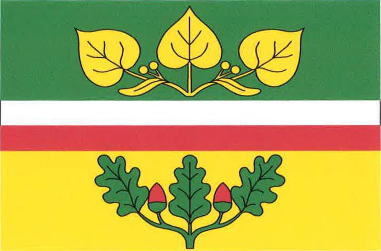 Vlajka obce Zeleneč