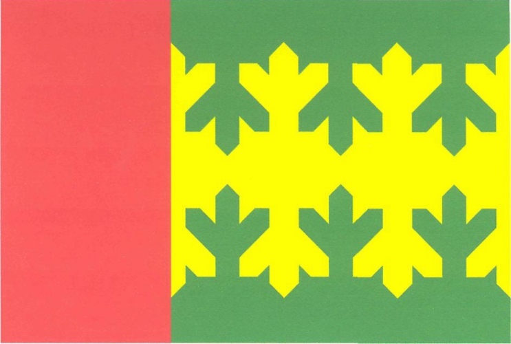 Vlajka obce Hvozdnice