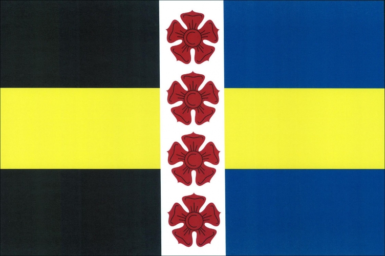 Vlajka obce Chrášťany