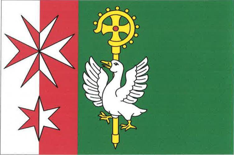 Vlajka obce Třebotov