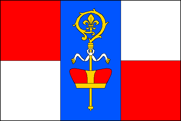 Vlajka obce Honezovice
