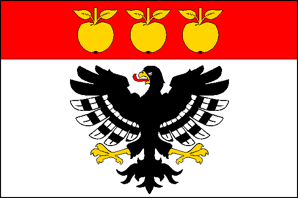 Vlajka obce Nechvalice