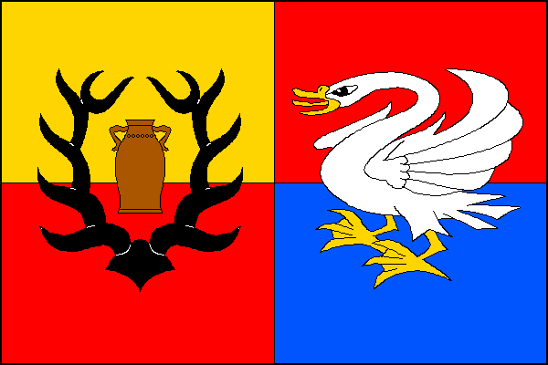 Vlajka obce Horní Kozolupy