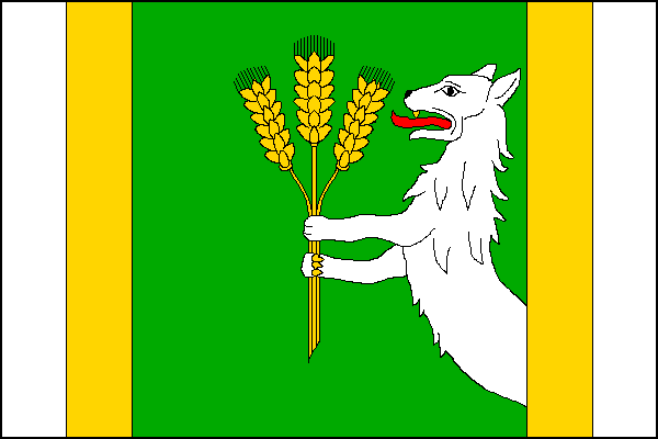 Vlajka obce Vlčice