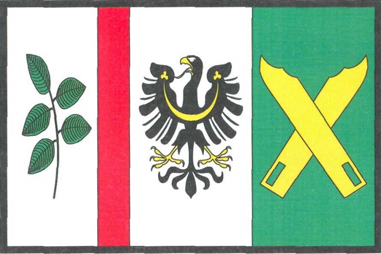 Vlajka obce Vysoký Chlumec