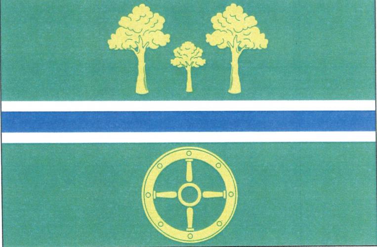 Vlajka obce Zalužany