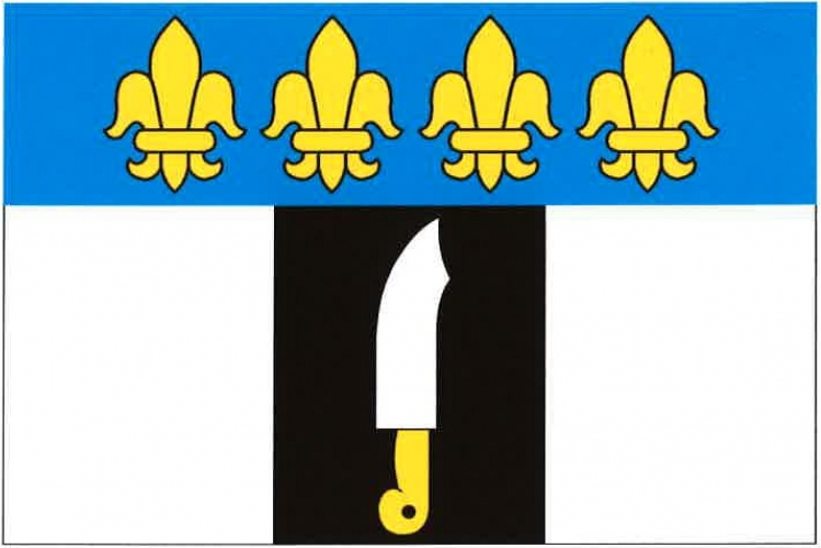 Vlajka obce Ošelín