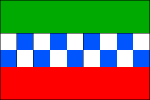 Vlajka obce Modrava