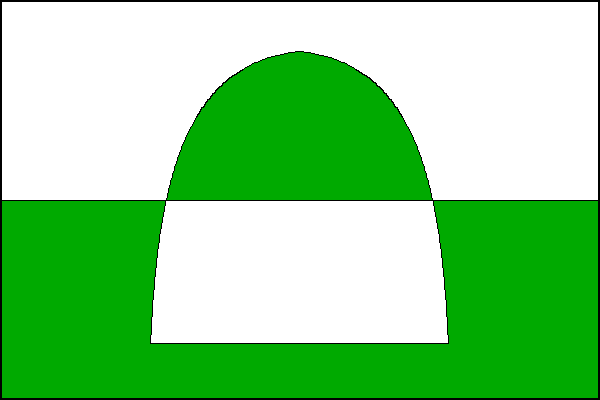 Vlajka obce Příčina