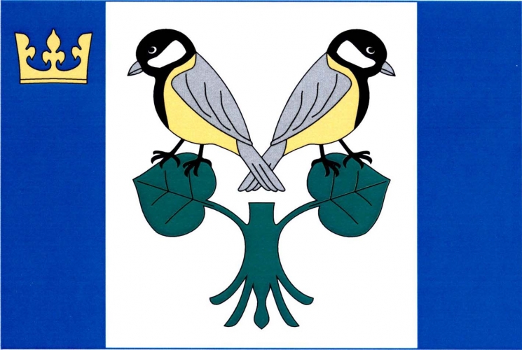 Vlajka obce Sýkořice