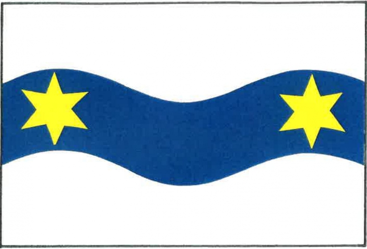 Vlajka obce Obora