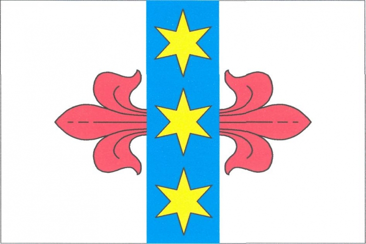 Vlajka obce Černčice