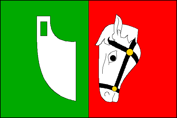 Vlajka obce Jarcová