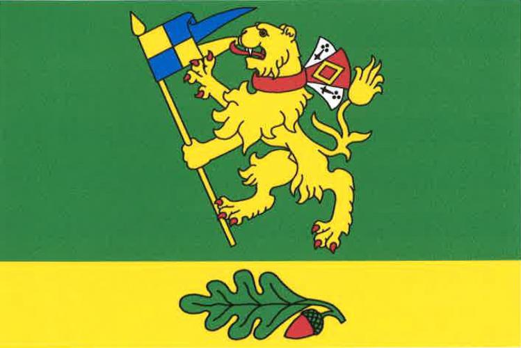 Vlajka obce Čtveřín