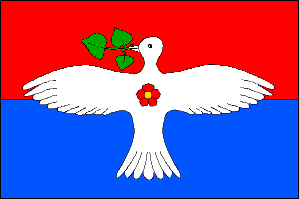 Vlajka obce Růžďka