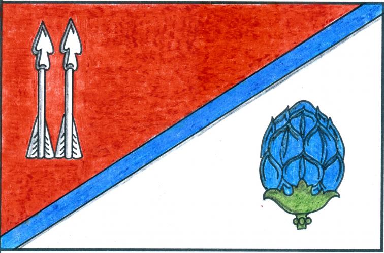 Vlajka obce Římov