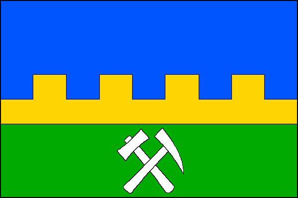 Vlajka obce Srubec