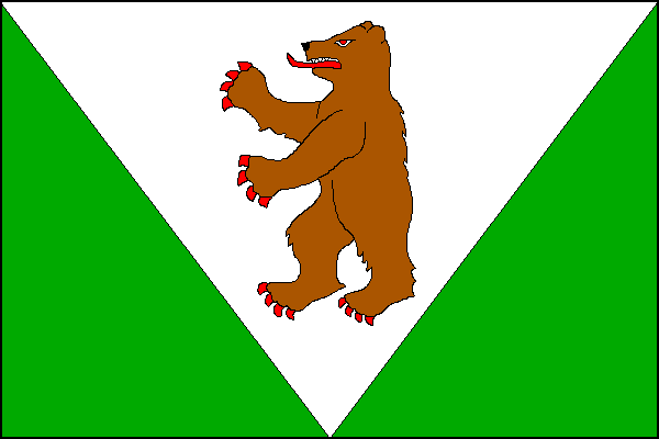 Vlajka obce Brloh