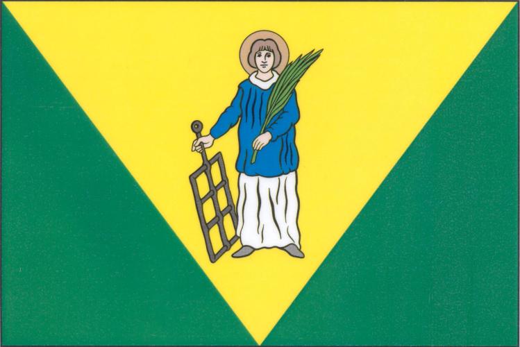 Vlajka obce Přídolí