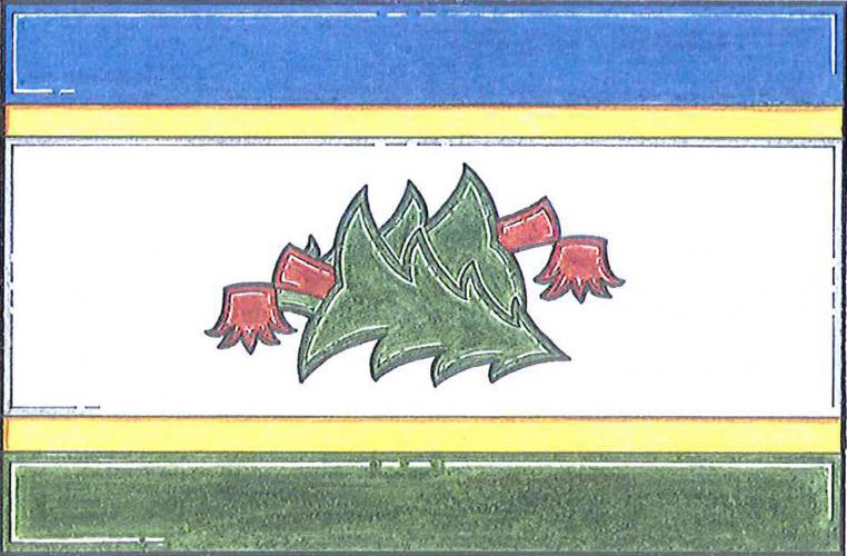 Vlajka obce Přísečná