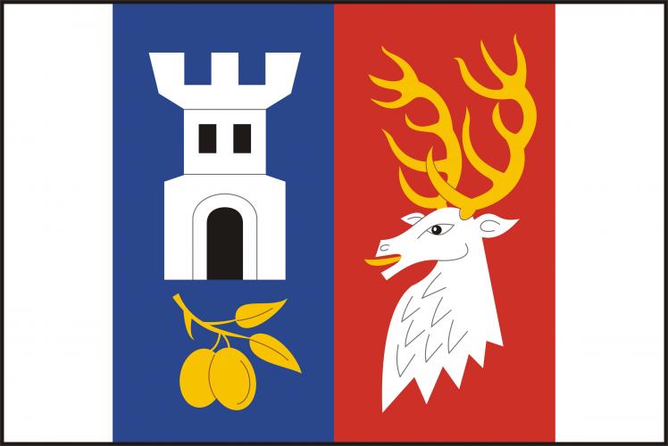 Vlajka obce Budíškovice