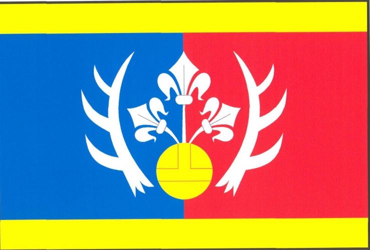 Vlajka obce Cizkrajov