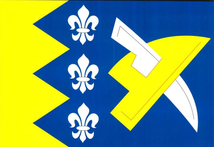 Vlajka obce Heřmaneč