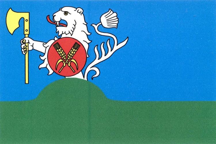 Vlajka obce Chraberce