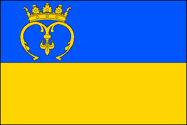 Vlajka obce Lodhéřov