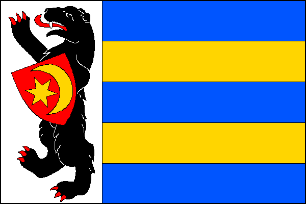 Vlajka obce Dobroměřice