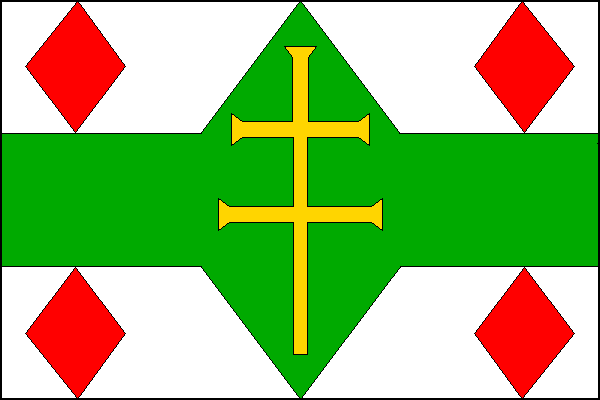 Vlajka obce Švábov