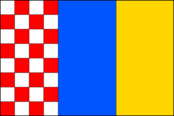 Vlajka obce Horní Ves