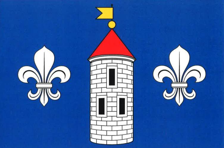 Vlajka obce Hořepník