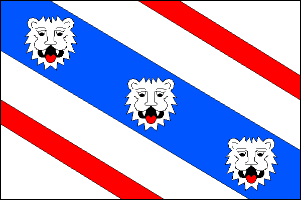 Vlajka obce Albrechtice