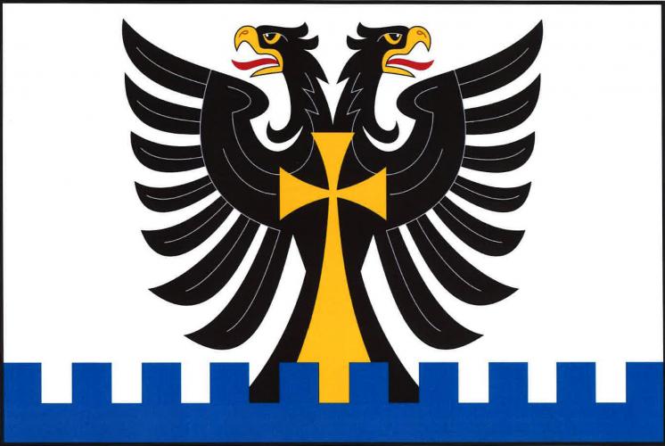 Vlajka obce Vračovice-Orlov