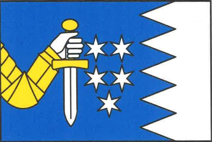 Vlajka obce Nejepín