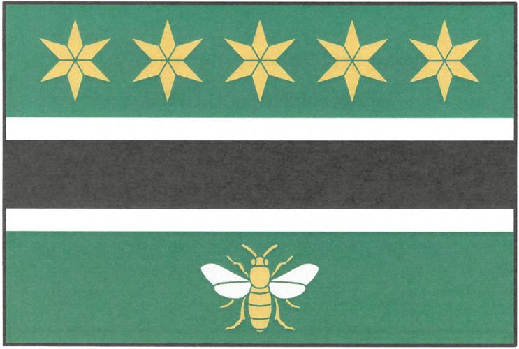 Vlajka obce Krchleby