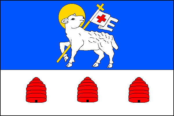 Vlajka obce Lampertice