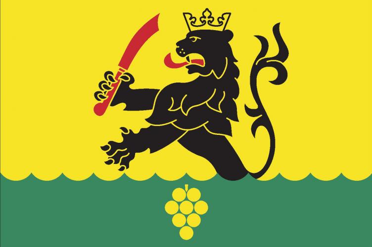 Vlajka obce Brada-Rybníček