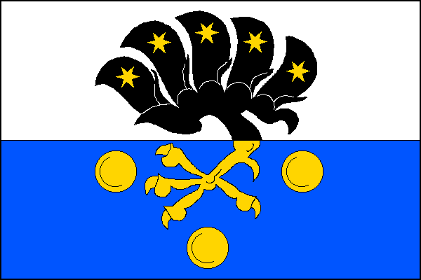 Vlajka obce Dražíč