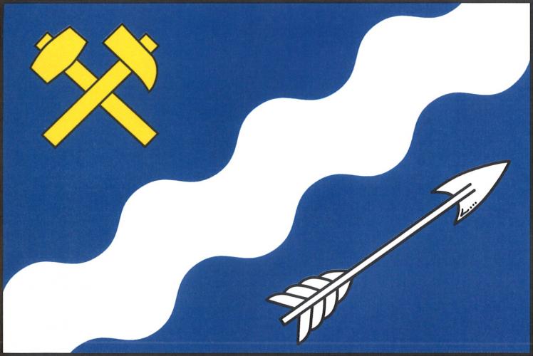 Vlajka obce Heřmaň