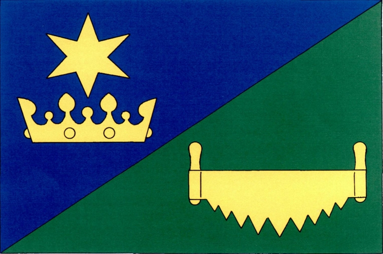 Vlajka obce Podolí I