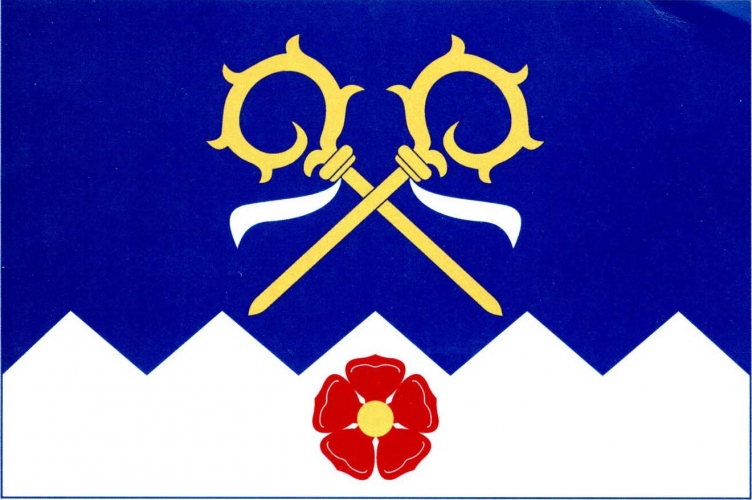 Vlajka obce Přeštěnice