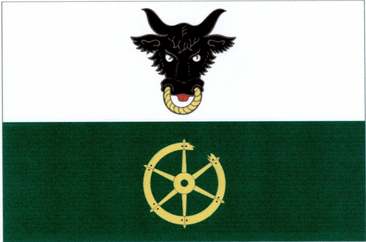 Vlajka obce Ubušínek