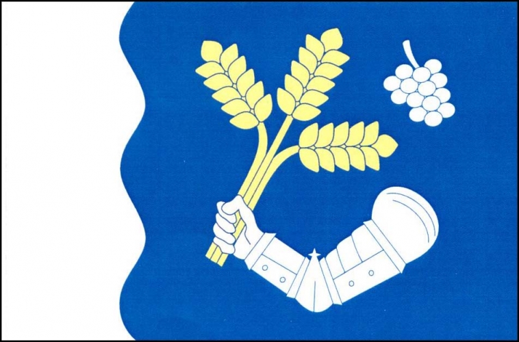 Vlajka obce Plenkovice