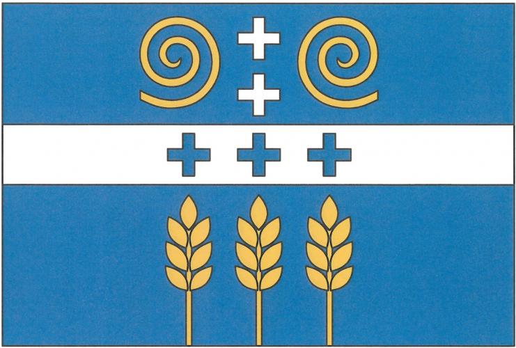 Vlajka obce Bušanovice