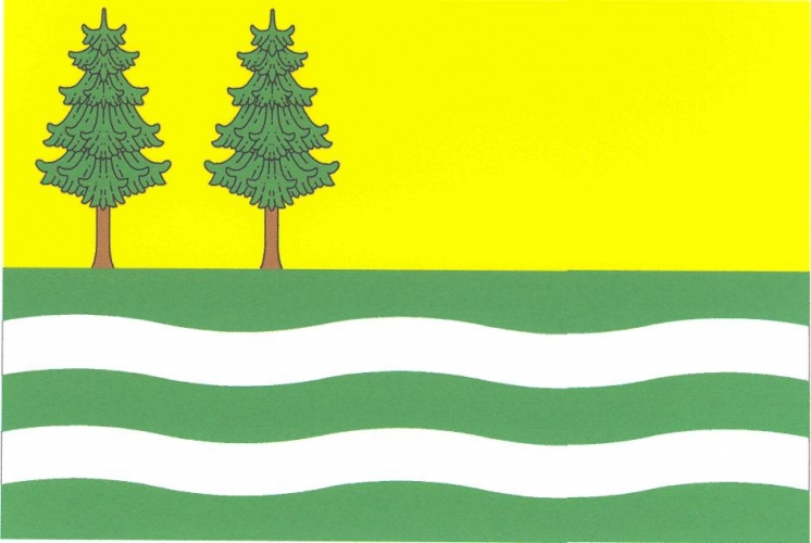 Vlajka obce Horní Vltavice